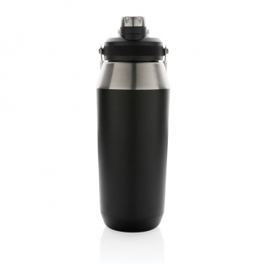Logotrade promotional gift picture of: Vacuum stainless steel dual function lid bottle 1L